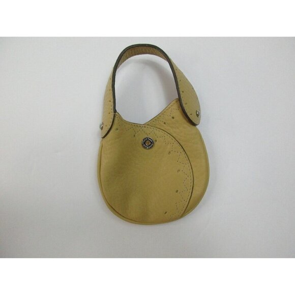 Cole Haan Village Classic Tote Handbag Womens Beige Leather with Two Pouch - Picture 4 of 6